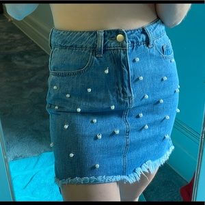 JEAN SKIRT